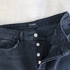 ZARA TRF Black wide leg jeans